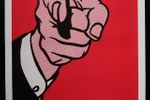 Roy Lichtenstein 'Finger Pointing' | Original Exposition Poster