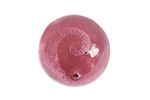 Vintage Set Van 2 Presse-Papier/Sier-Bol Paars En Roze