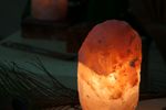 Himalaya Zoutlamp Met Dimmer 2-3Kg - 20Cm Hoog - Zoutsteenlamp