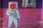 Andy Warhol'S 'Moonwalk'       |   White/Purple/Pink Version