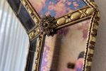 Spaanse Trapezium Spiegel Vintage Messing Bohemian | Spiegel | Vintage