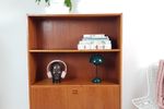 Vintage Danish Cabinet Teak Bookcase | Boekenkast Met Klep