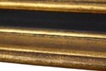 Grote Vintage Grenen Lijst Schilderij Goud Zwart Hout Kader 96X80Cm
