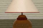Vintage Franse Design Vaaslamp Tafellamp, Kostka
