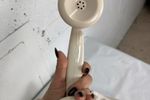 Vintage Bakelieten Witte Telefoon Ericsson