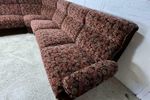 Vintage Xl Modulaire Hoeksalon / Zetel / Couch
