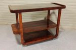 Vintage Art Deco Serveerwagen Trolley Cart