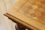 Antieke Franse Parqueterie Eettafel