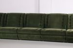 Modulaire Vintage Sofa Uit De Jaren 60S, Mosgroen