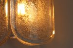 Vintage Lamp Glashütte Limburg, Iceglass