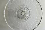 Vintage Glazen Taart-Plateau