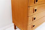 Vintage Ladekast Met 4 Lades