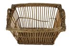 Grote Rieten Mand Dekens Xl Karaktervol 2De Helft 20Ste Eeuw 75Cm