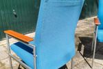2 Vintage Stoelen Met Houten Armleuningen