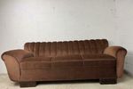 Vintage Art Deco Zetel / Couch / Fauteuil