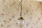 Antieke Kristallen Hanglamp