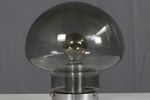 Vintage Design Tafellamp Rookglas Peil & Putzler