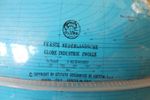 Retro Vintage Wereldbol Globe Lamp Tafellamp Uit 1973
