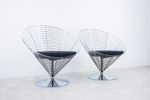 Set Draadstoelen Cone Chair Verner Panton Fritz Hansen 1989 - Tnc3