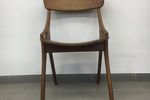 Set Of 4 Danish Arne Hovmand Olsen Dining Chairs 1950’S