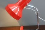 Red Desk Lamp By Josef Hurka For Napako 1970