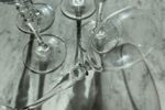 5X Wijnglas / Glazen Met Bolletje Poot - Luminarc