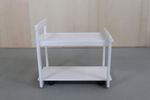 Vintage Sidetable Op Wielen