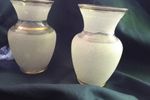 4 Petits Vases Boom (Couleur Verte Et Blanche)