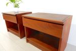 Retro Vintage Nachtkastje Kast Jaren 60 Teak Ladekast