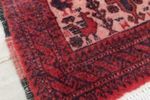 Tm45 Vintage Boho Perzisch Kleedje Rood Tinten 100/55