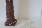 *Xxl Vintage Lampenpoot Teakhout Vintage Lamp Honduras
