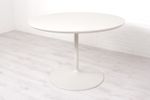 Ronde Eettafel | Lichtgrijs | Tulp Model | Metalen Voet