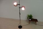 Retro Vintage Lamp Design Vloerlamp Staanlamp Bollamp Chroom