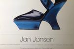 Jan Janssen  'Master - Shoe Designer'  Gemeentemuseum Den Haag -  Exhibition Poster
