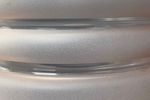 Art Deco Hanglamp Van Gematteerd Roze Glas