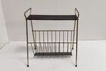 Vintage Side Table And Magazine Rack, Pilastro Style | Kerst