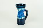 Ceramic Blue West Germany Lava Jug.