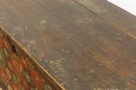 Antieke Brocante Beschilderde Kist