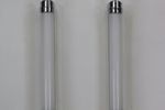 Pair Of Bathroom Wall Lamps *** Egoluce Designed By Paolo Pepere *** Therma 4161 *** Chrome/White