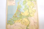 Pn35 – Landkaart Nederland -Xxl -1957-1959