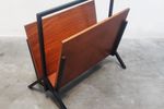 Mid Century Dutch Teak Magazine Holder, 1960S