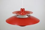 The Real Danish Stuff - Ph5 Pendant - Original Red Color - Louis Poulsen - Poul Henningsen