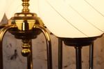 Gouden Vintage Bollamp Kroonluchter Massive Art Deco Stijl