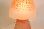 Vintage Mushroom Lamp | Satinated Speckled Glass | Peill & Putzler | Vintage 70'S