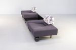 80S Rob Eckhardt ‘Pouffe Garni’ Lounge Chairs For Pastoe Set/2