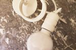 Koch #2 Anticlockwise Pendant Light White - Limited Edition (1/330) Swiss Design