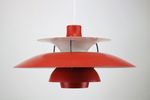 The Real Danish Stuff - Ph5 Pendant - Original Red Color - Louis Poulsen - Poul Henningsen