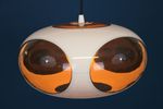 Space Age Ufo Plafondlamp *** Massief *** Wit Model *** Belgium Design ***빈티지 조명 | 빈티지 램프
