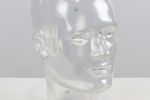 Vintage Etalage Mannequin Hoofd Man Kunststof Hoed Display 30Cm