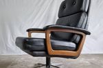 Lübke Executive Chair, Jaren 60 Vintage Draaistoel, Duits